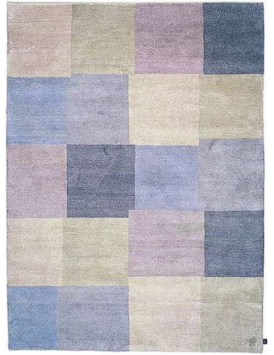 Handknuten Ullmatta Sienna Grå Färg: Grå Storlek: 140x200 cm