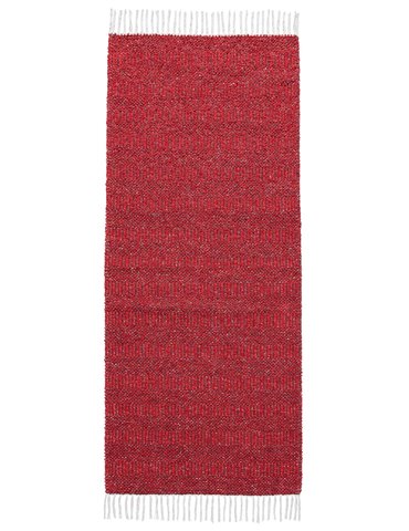 Plast & Garnmatta Goose Mix Röd Cm Färg: Röd Storlek: 70x200cm