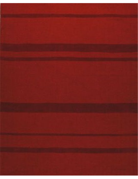 Handtuftad Ullmatta Lc Röd Färg: Röd Storlek: 140x200 cm