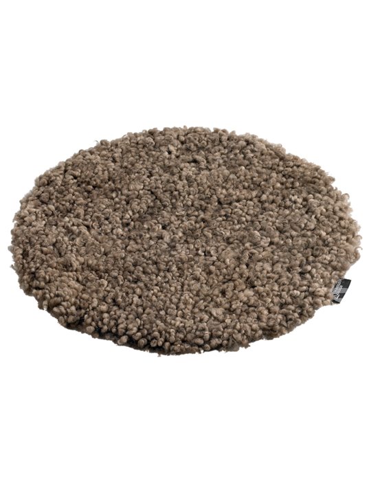 Stolsdyna Fårskinn Seat Stolsdyna I Fårskinn Sahara Cm Färg: Sahara Storlek: Diam 33 cm