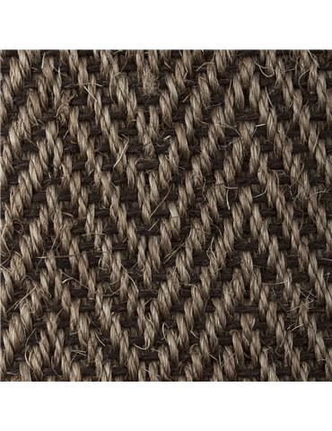 Heltäckningsmatta Sisal Vista Nougat - Bredd 400cm