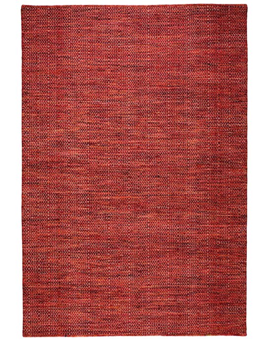Handvävd Ullmatta Viking Röd 160x230cm Färg: Röd Storlek: 170x240 cm
